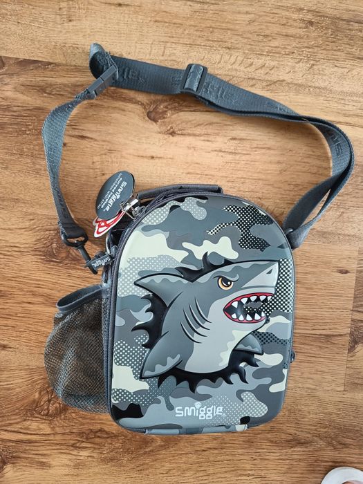 Śniadaniowa torba rekin saszetka nerka nowa smiglle shark śniadaniówka