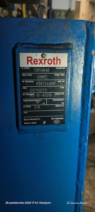 Agregat stacja hydrauliczna  rexroth