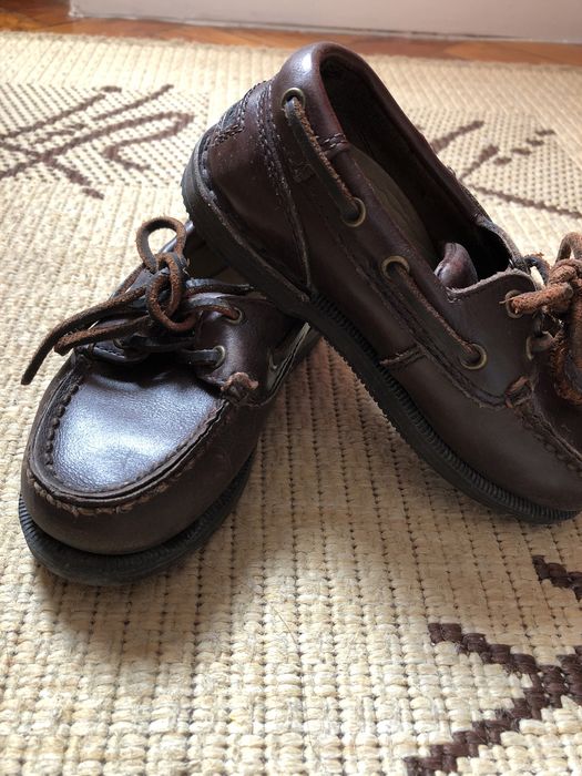 Sapato de vela ROCKPORT para criança em castanho escuro T25.5