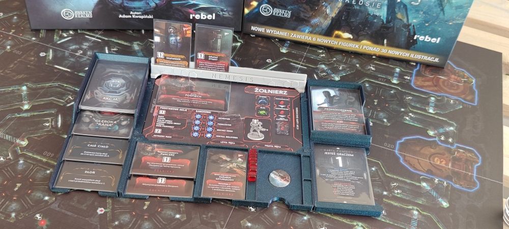 Nemesis - planszetka gracza