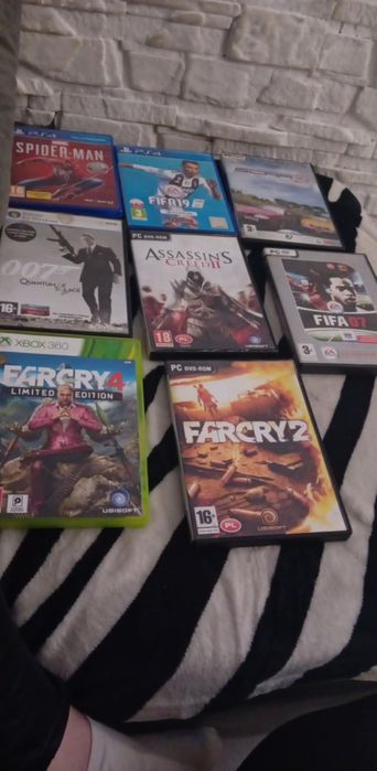 Sprzedam gry 15 sztuk Play station PC Xbox bdb stan