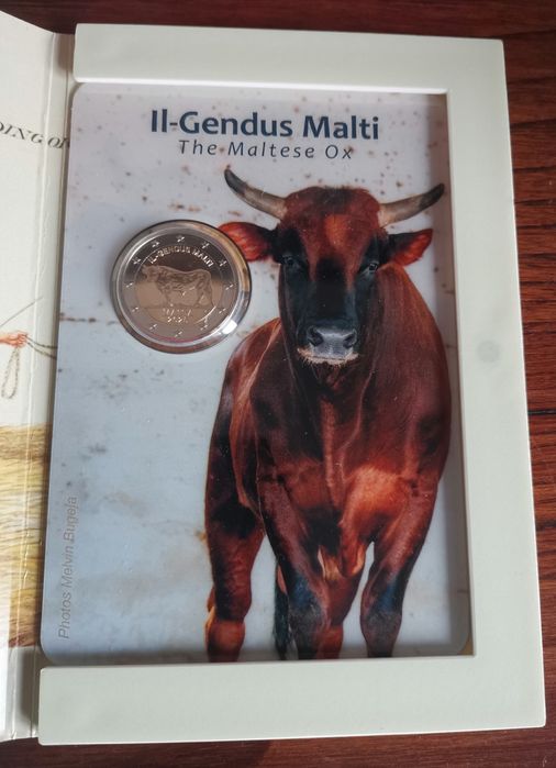Conjunto de 2 moedas comemorativas Malta 2025