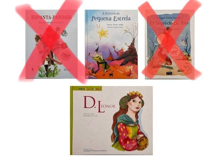 Livros PNL (História da Pequena Estrela, D.Leonor)