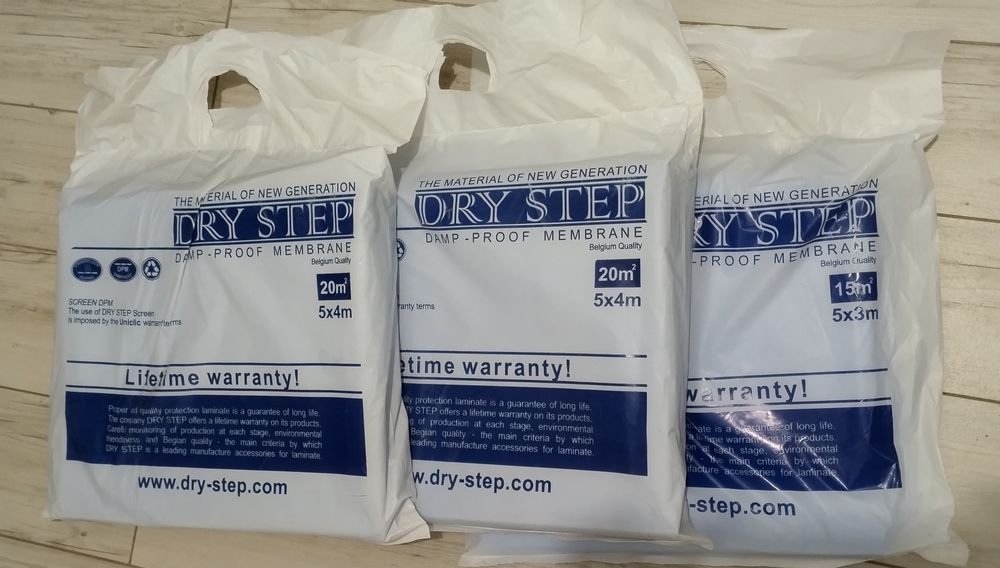 Гідроізоляційна мембрана Dry Step під ламінат