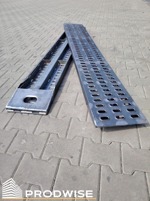 Najazdy / podjazdy / trapy wjazdowe stalowe Lohr 2m (310mm x 2000mm) PRODUCENT (2m / 2,5m / 3m) (do przyczep, autolawet, lawet, pomoc drogowa)