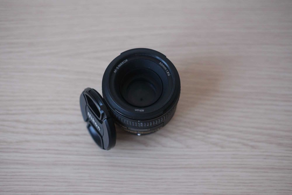 Lente NIKON 50mm AF-S f/1.8