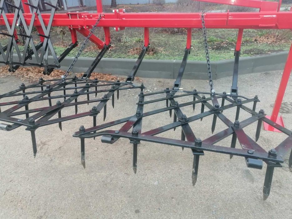 Сцепка зубових борін БГ Борона гідравлічна зубова під МТЗ