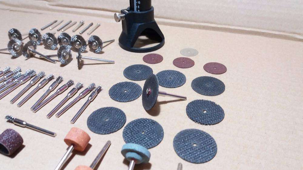 Acessórios para ferramentas dremel, mini berbequins e multi ferramenta