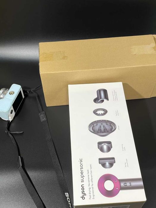 Idealny prezent świąteczny suszarka do włosów prezent Fuksja