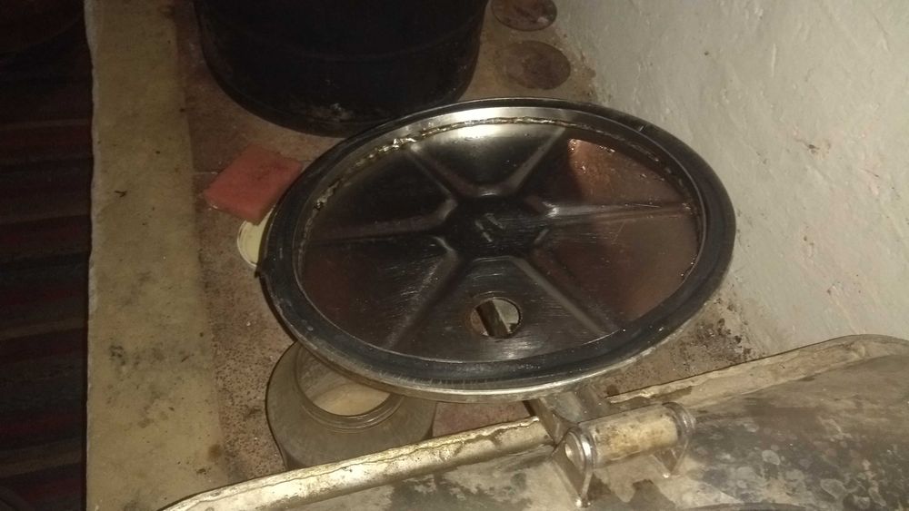 Бак нержавейка ссср 56 литров для кп 125 130