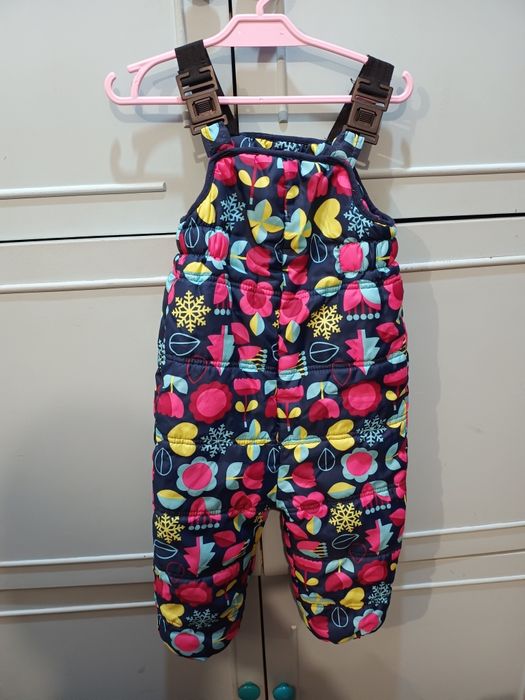 Kombinezon zimowy dwuczęściowy r. 86