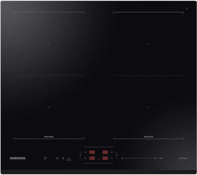 Płyta indukcyjna Samsung NZ64B5066GK Slim Fit WiFi Czarne szkło