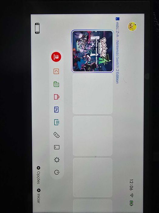 Nintendo switch 2 20 horas uso com jogo + capa e pelicula colocada negocio em mao