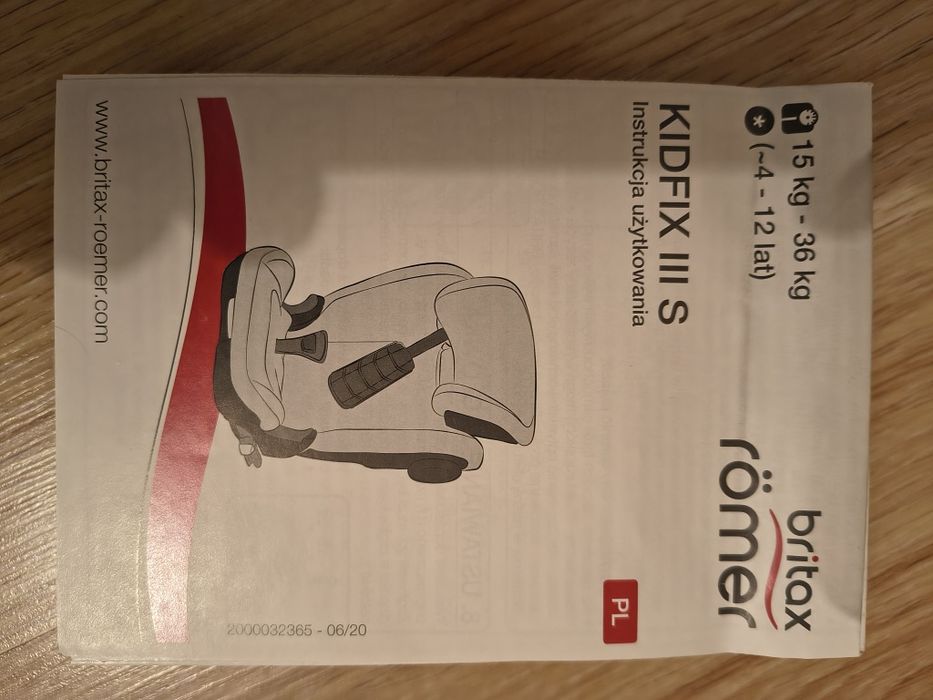 Fotelik 15-36kg Britax Romer Kidfix III S XP SICT
