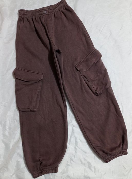 Шоколадні брюки карго Зара 164 см, 13-14 років