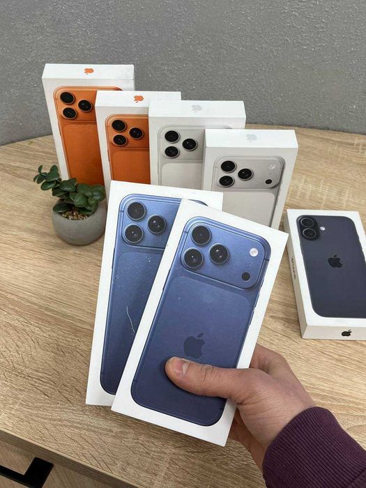 Новий Apple iPhone 17 Pro Max 256/512Gb Європа/Фізична-Сім Магазин! Львів! Гарантія 12 Місяців/ПРО МАКС/Айфон/гб/Епл/Orange/Silver/Deep Blue/Neverlock