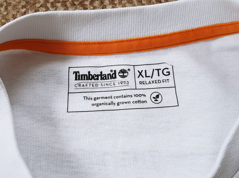 Timberland лонгслів з принтом кофта оригінал XL