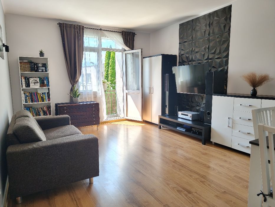 Mieszkanie 1 piętro 51 m2,  2 balkony, przy promenadzie Fordon