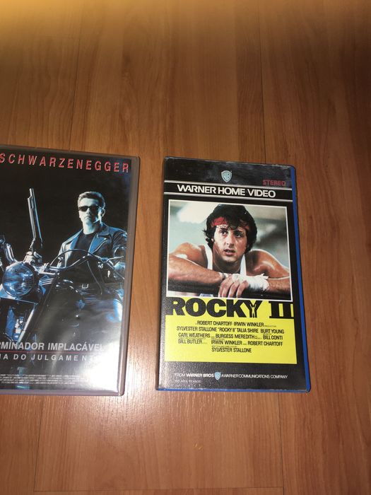 Filmes VHS anos 90 originais Van Damme, estallone, schwarzenegger
