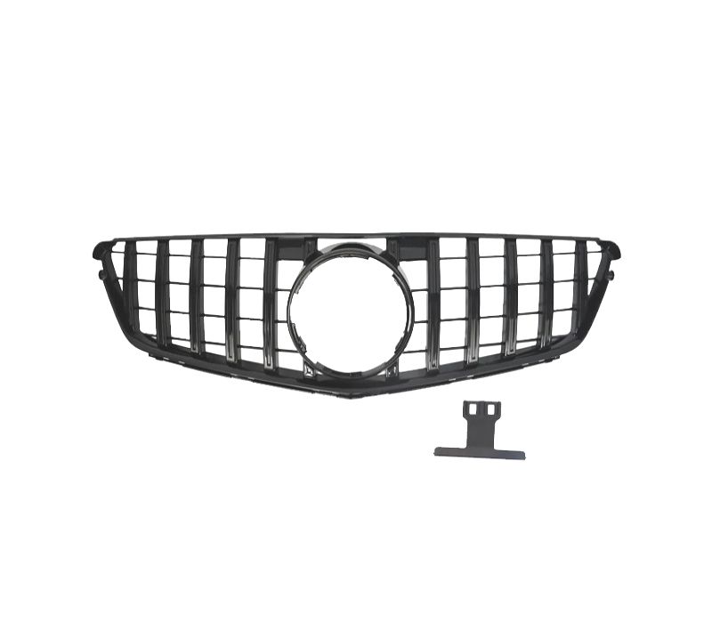 GRELHA DIANTEIRA MERCEDES CLASSE C W204 07-14 LOOK AMG GT PRETO BRILHANTE