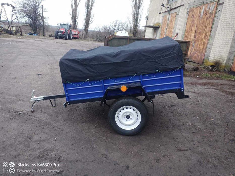 Міцний причіп прицеп 1800*1300*450 борт на 1000 кг Доставка Документи