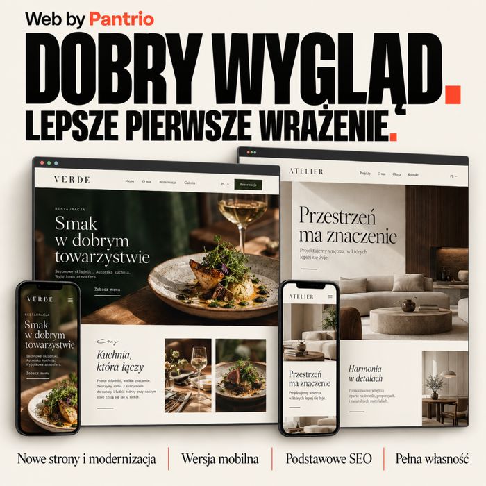 Strona internetowa dla firmy od 499 zł – wizytówka w 7 dni