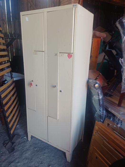 Szafa bhp  metalową 80 cm