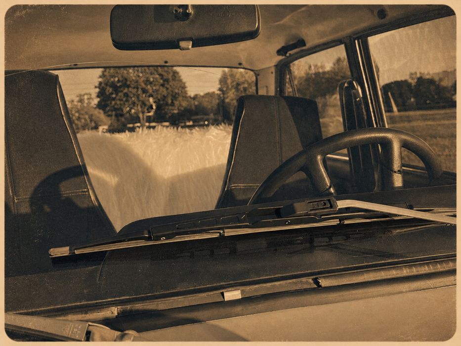 RETRO AUTO DO ŚLUBU