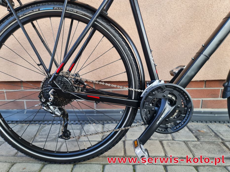 Rower męski trekkingowy RALEIGH koła 28 SHIMANO ALIVIO okazja rabat