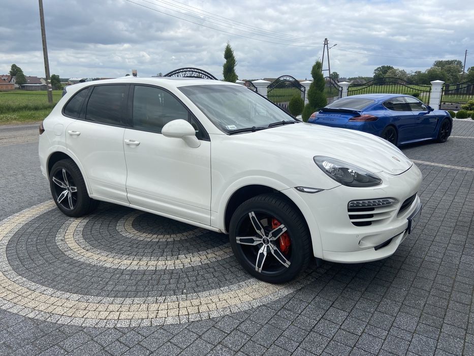 Auto do ślubu Porsche Cayenne Techart -wesele
