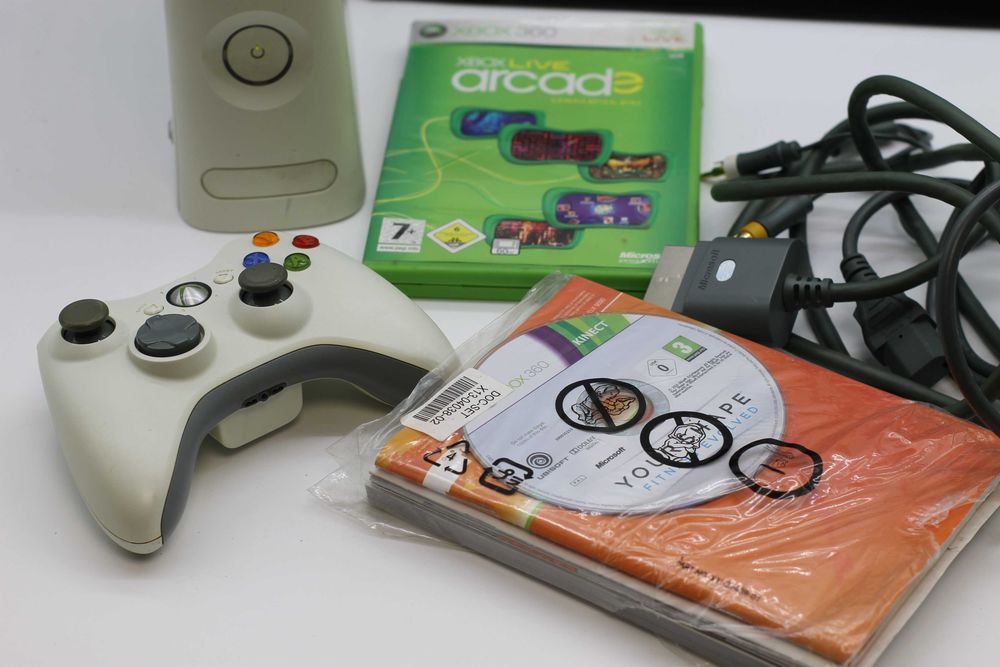 Konsola Xbox 360 Arcade | BOX (Zgodne SN) | Pad | Gra Xbox Live Arcade | HDMI