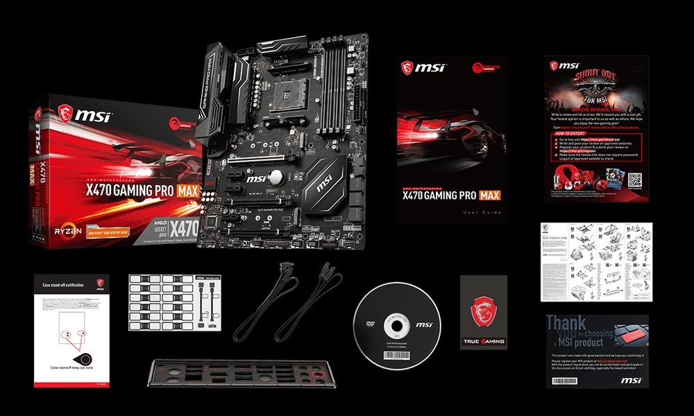 Motherboard X470 Gaming Pro MSI64170804886657121
