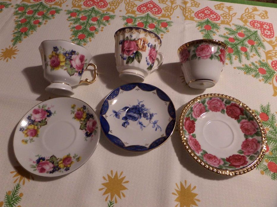 Filiżanki porcelanowe dla kolekcjonera