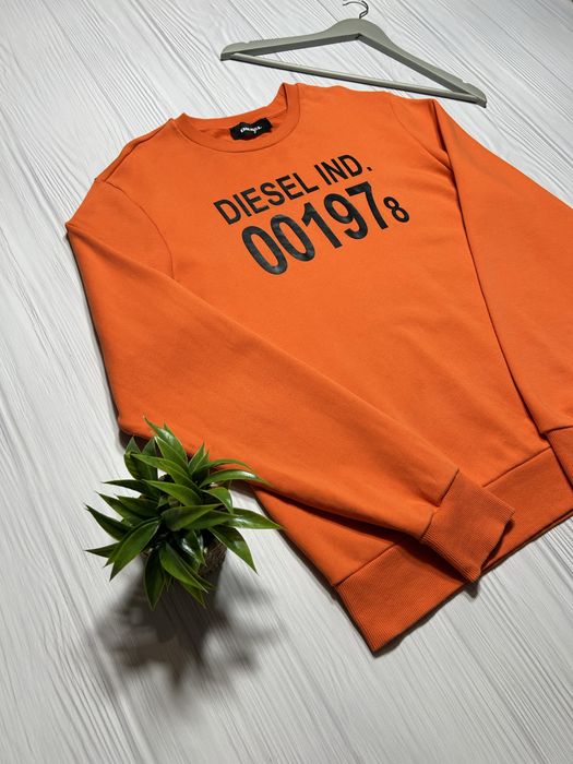 Diesel Industries Big Logo світшот Оригінал кофта