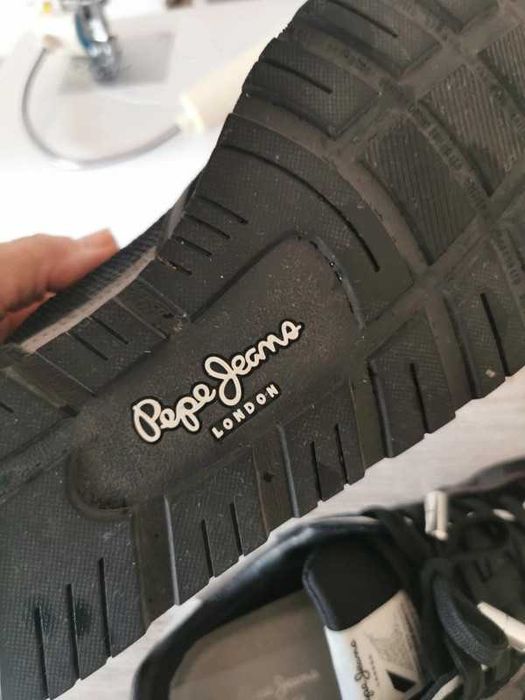 Sapatilhas Pepe Jeans pretas, de senhora