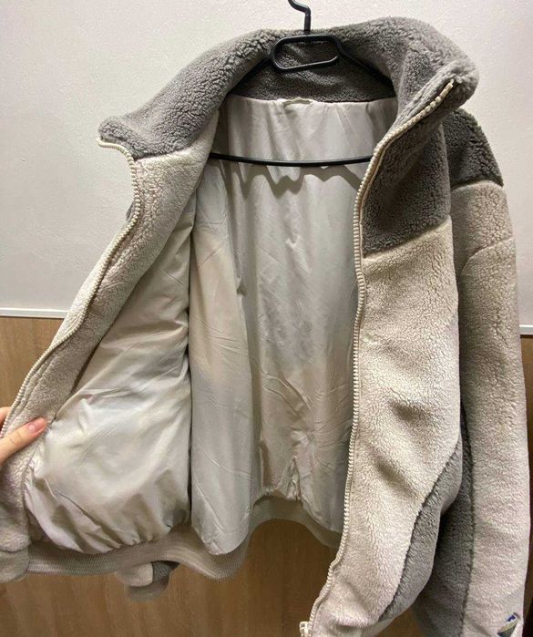 Bluza ze sztucznego baranka Zara