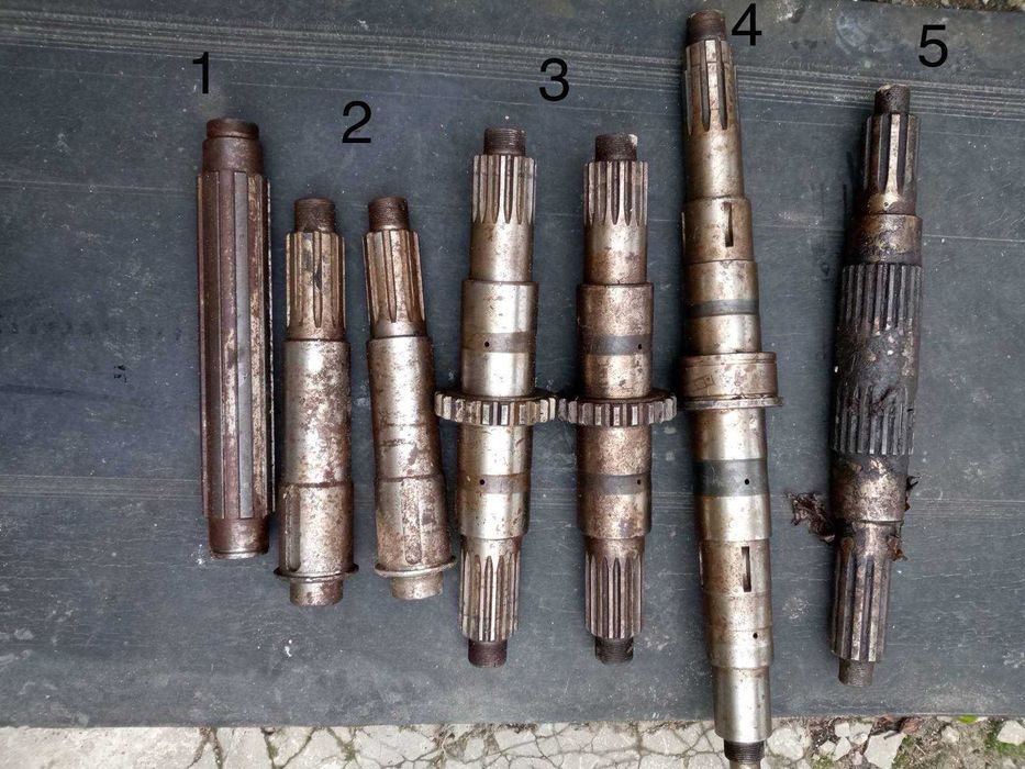 Вал раздатки раздаточной коробки КРАЗ ЯМЗ