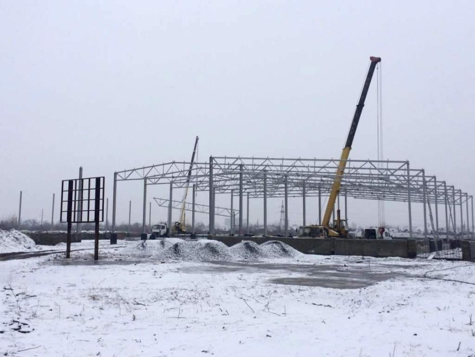 Ангари,склади,металоконструкції.