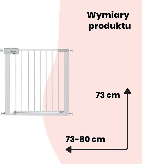 Safety 1st bramka 73-80cm