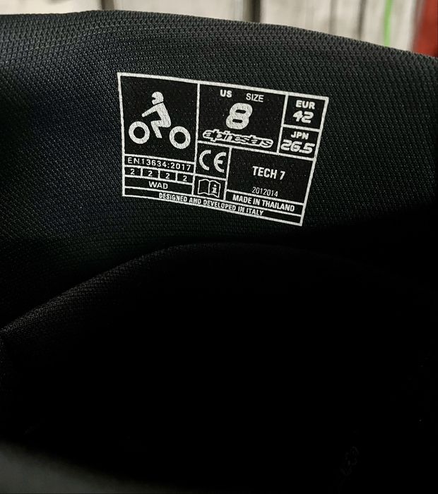 Botas Alpinestars Tech 7 Black