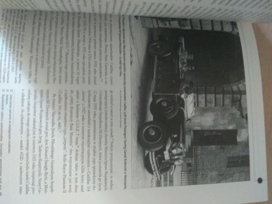 Józef Piłsudski ostatni samochód Cadillac 335D