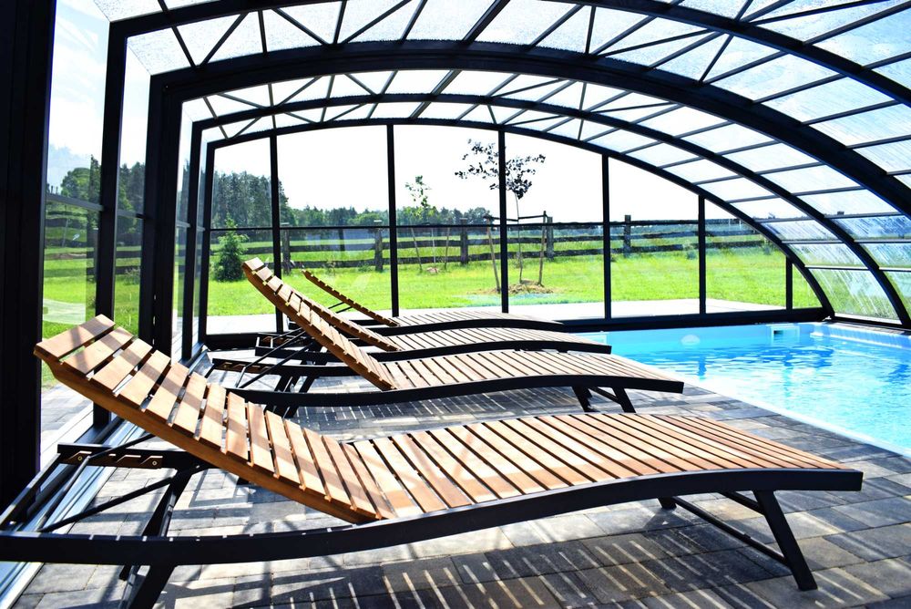 Agroturystyka -noclegi domek alpejski basen sauna balia natura zagroda