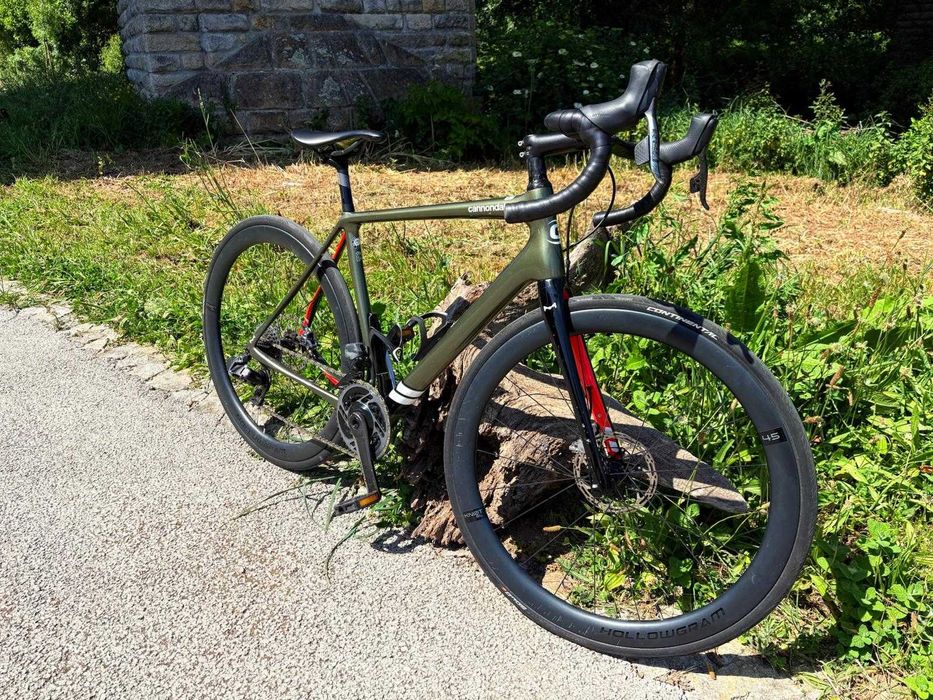 Green Esmerald Cannondale Synapse Hi-MOD Red eTap AXS 12v