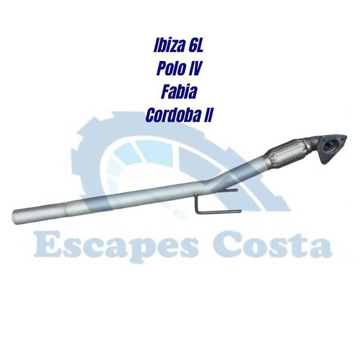 DOWNPIPE 1.9 TDI IBIZA6L-POLOIV-CORDOBA-FABIA