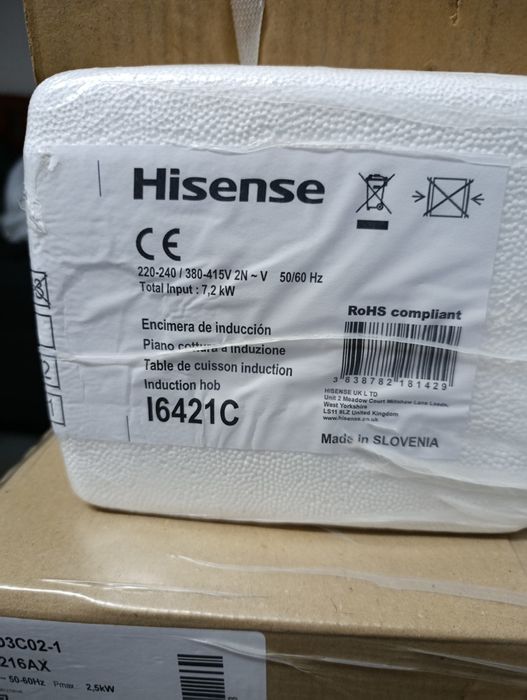 Conjunto placa indução e forno novos