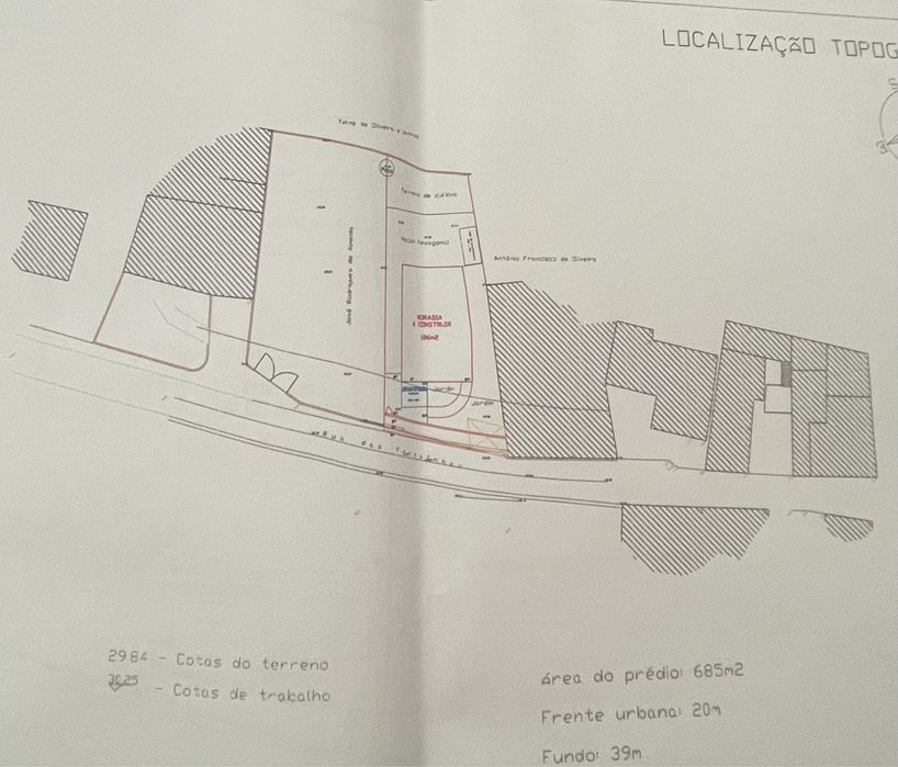 Vendo terreno com 685m2