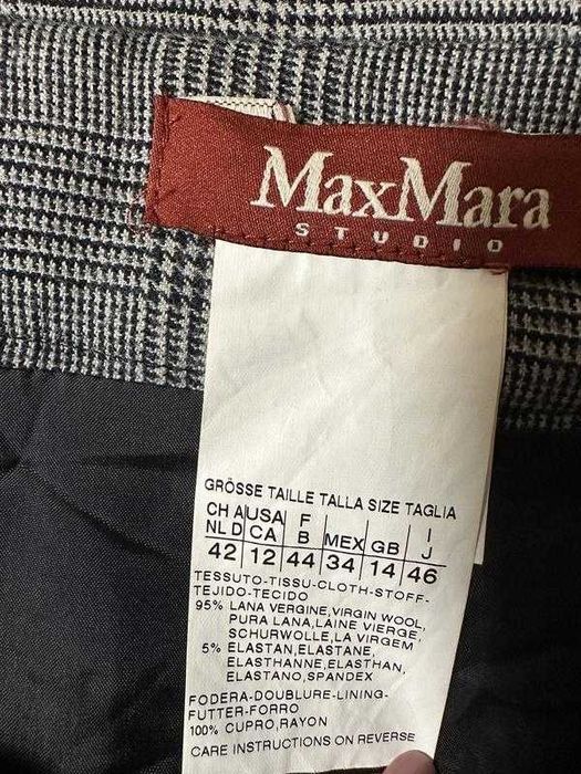 Max Mara юбка шерстяная