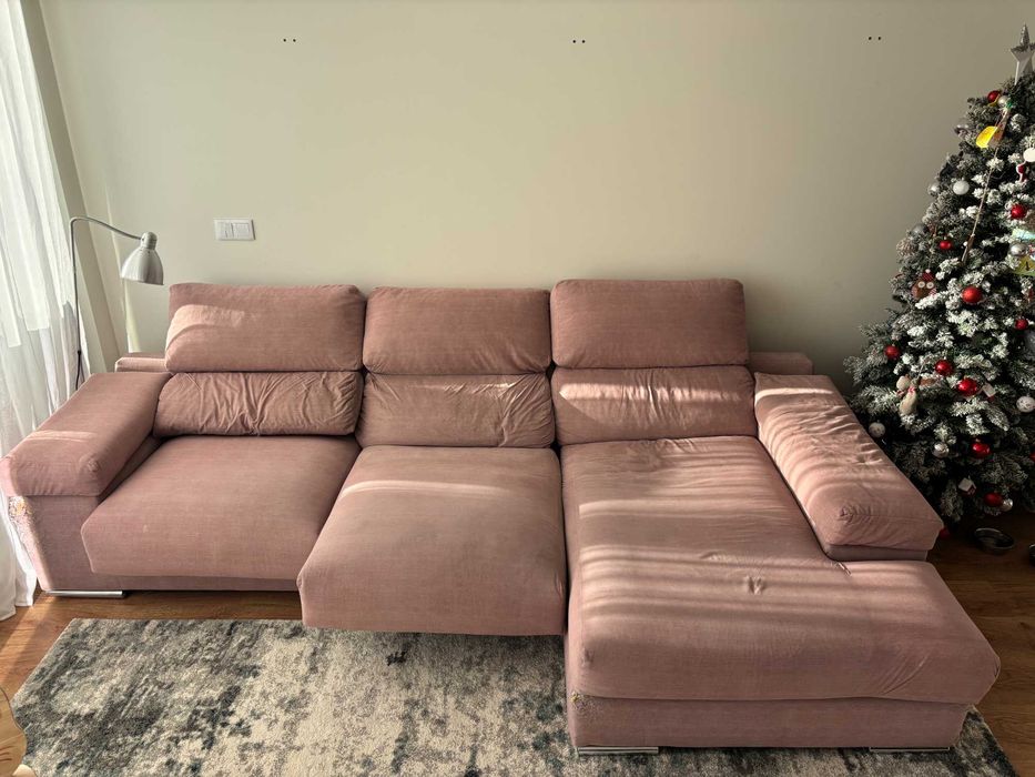 Sofá com Chaise Longue