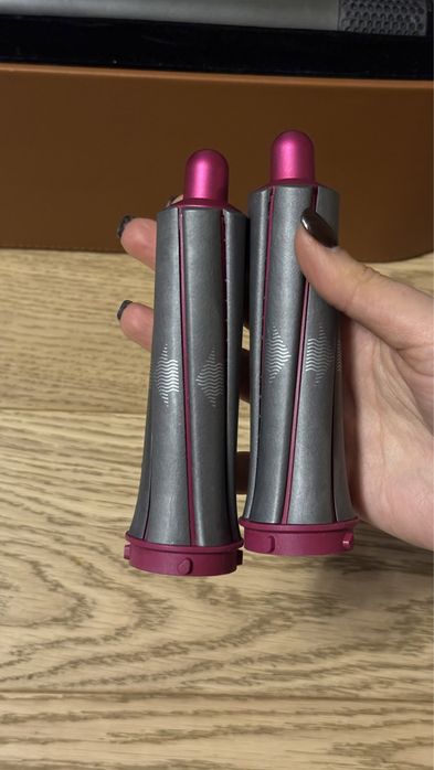 Dyson airwrap рожевий