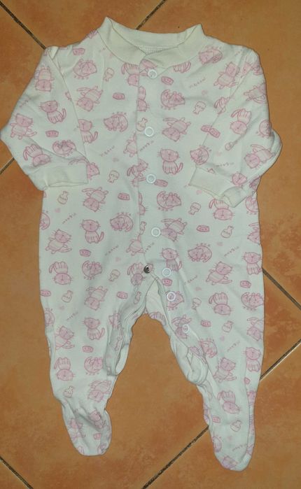 Paczka markowych ubranek dla dziewczynki * 10 szt. * 0-3 mies.